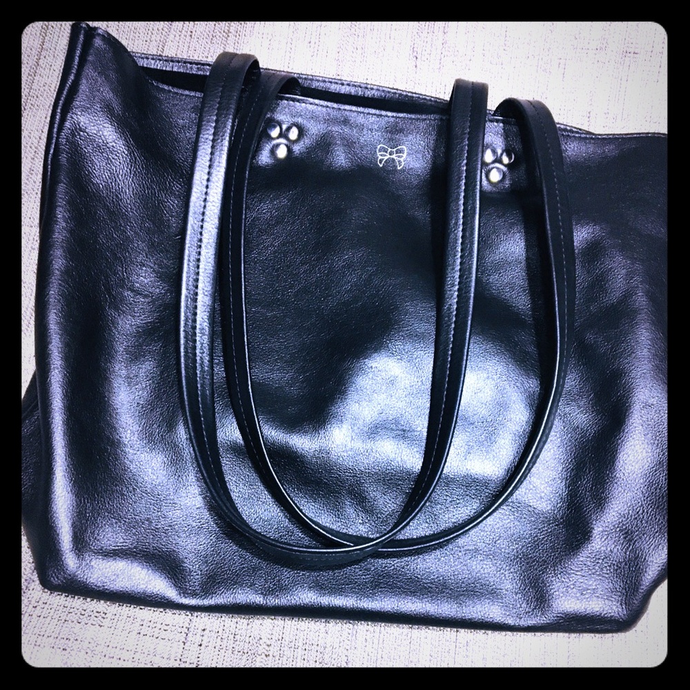 ⛔️SOLD⛔️Lush Black Beauty Urban Chic Tote Couture